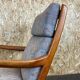 60s 70s Teak Easy Chair L. Olsen & Søn Danish Denmark Design 60s