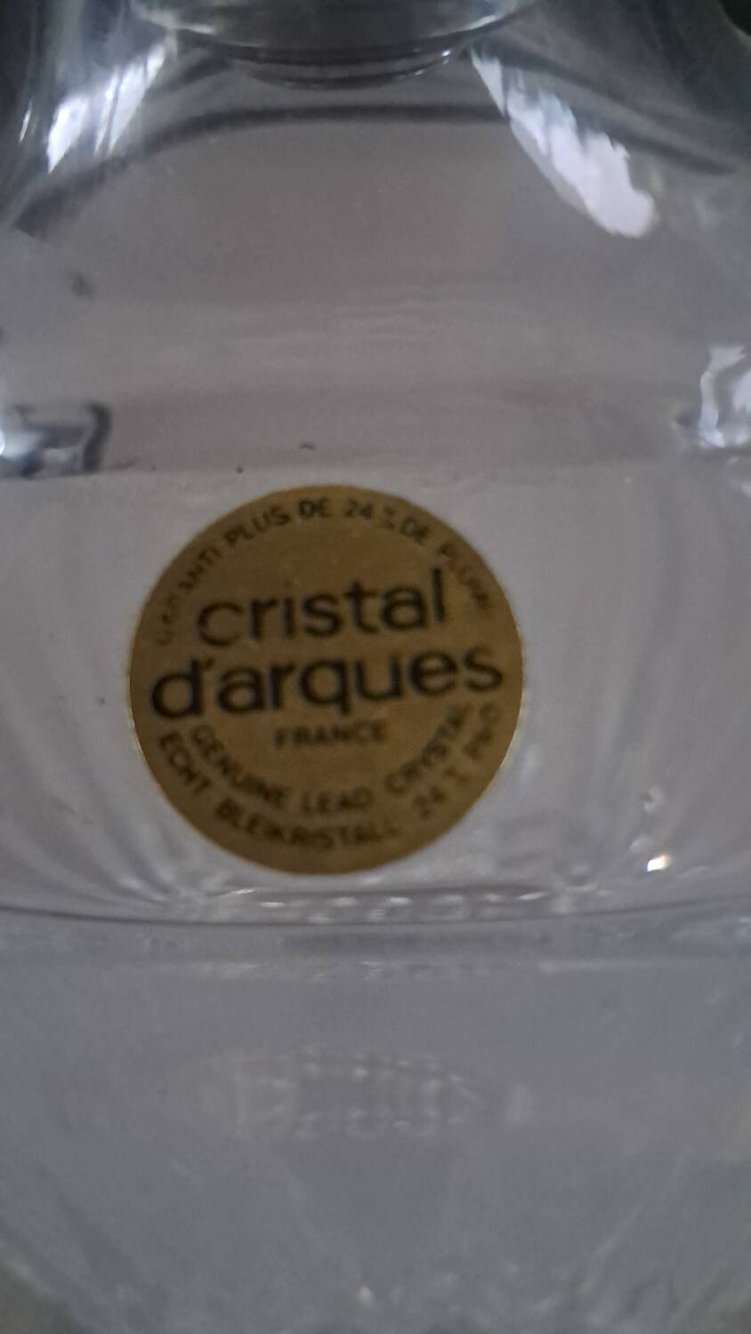 Crystal carafe