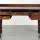 Antique English desk / writing table in mahogany from the mid-19th century