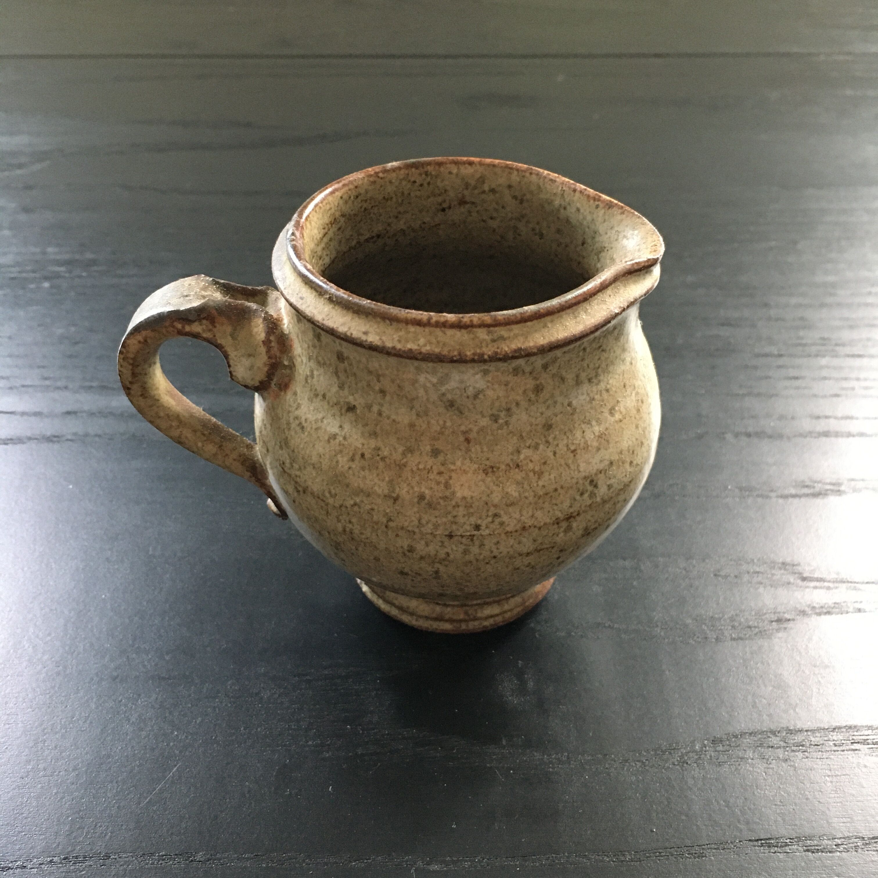 Brown sandstone pitcher