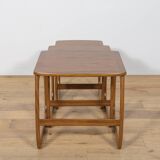Mid-Century Teak Nesting Tables from Parker Knoll, United Knigdom,1960s.