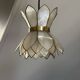 Suspension fleur en nacre