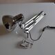 Articulated architect lamp with vintage clip, 90s, chrome metal