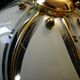 Tiffany style table lamp vintage floral motifs