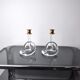Pair of candle holder Dorothy Thorpe, lucite, 1970
