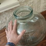 Grand vase, bonbonne en verre