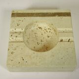 Ashtray, Tray in Travertine