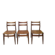 3 Scandinavian teak chairs by Niels Otto Møller