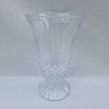 Vase en cristal ciselé