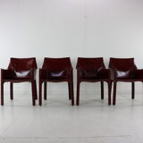 413 Chairs by Mario Bellini for Cassina Italy