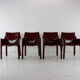 413 Chairs by Mario Bellini for Cassina Italy