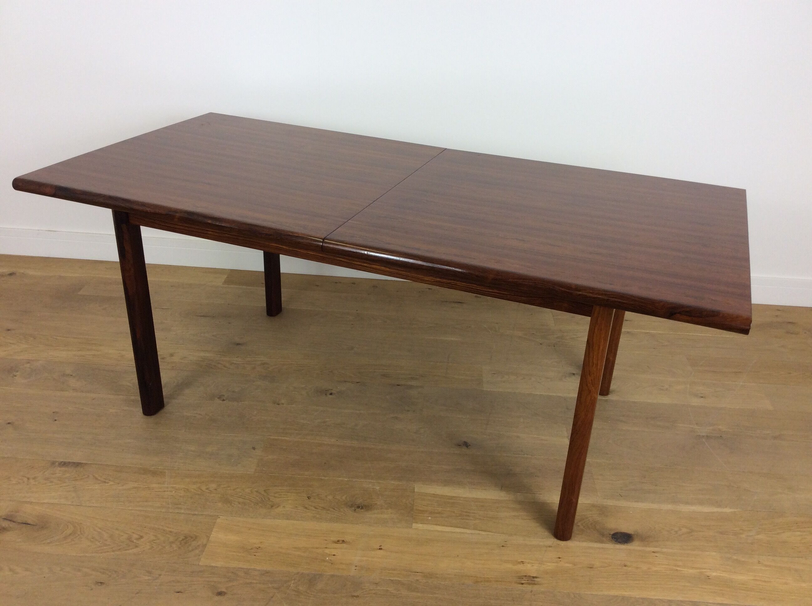 Mid century extendable dining table