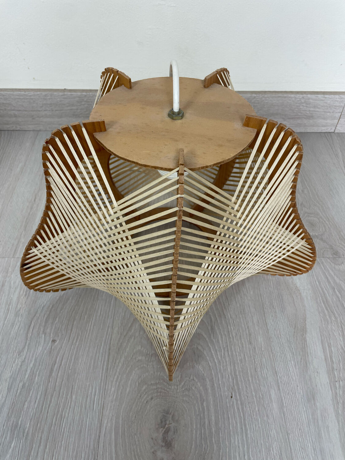 Pair of Scandinavian pendant lamps