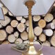 Paire lampes laiton
