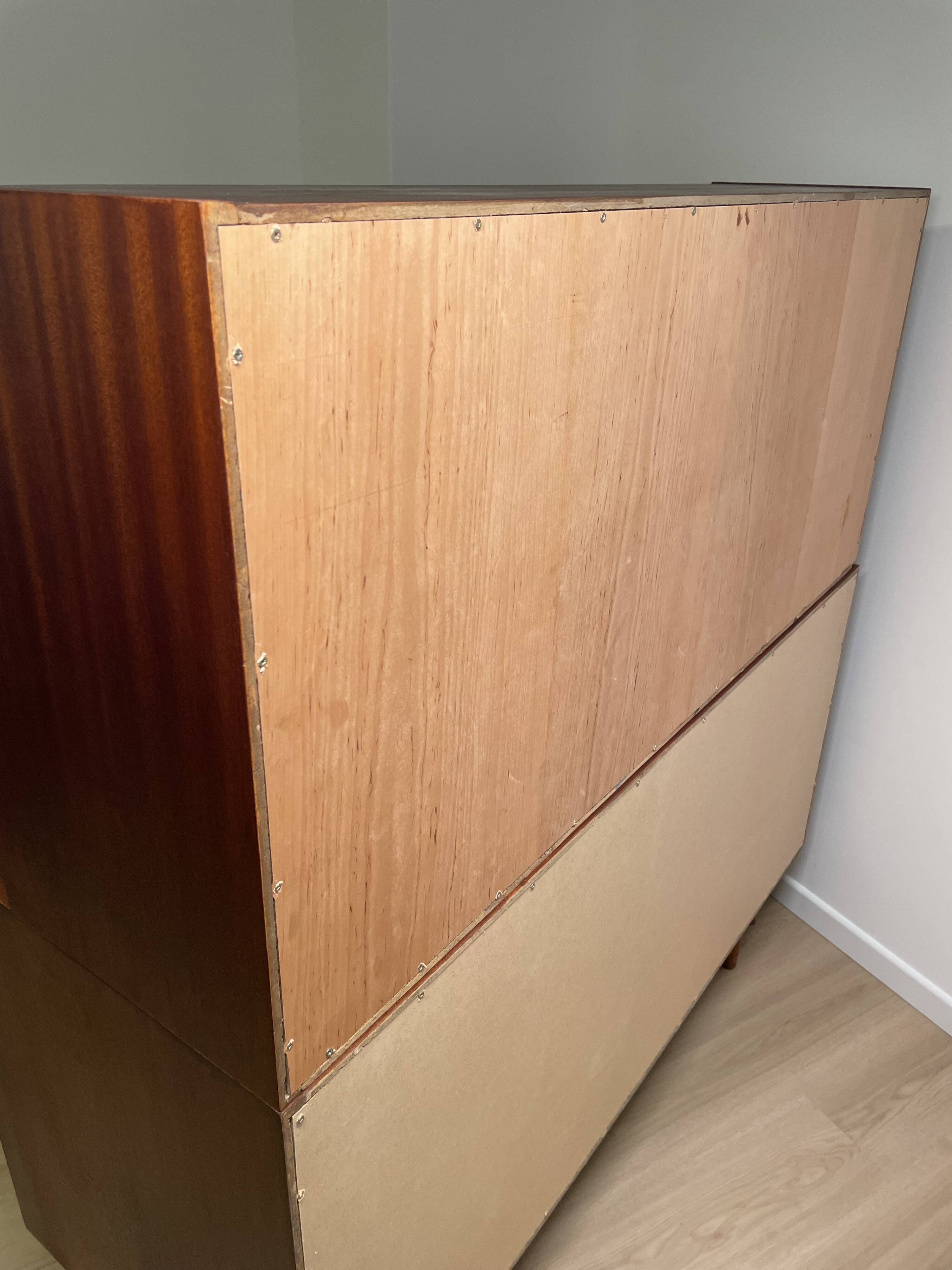 Vintage 1950s bar cabinet / Eastern European modernist sideboard