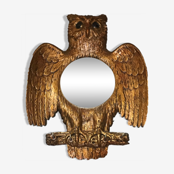 Miroir hibou œil de sorcière