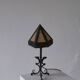 Arts & Crafts wrought iron dragon table lamp | Italy | 1910s