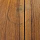 Extendable walnut table, 6 caned chairs in Henri II Neo-Renaissance style.