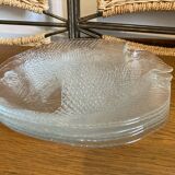 Set of 6 fish-shaped plates