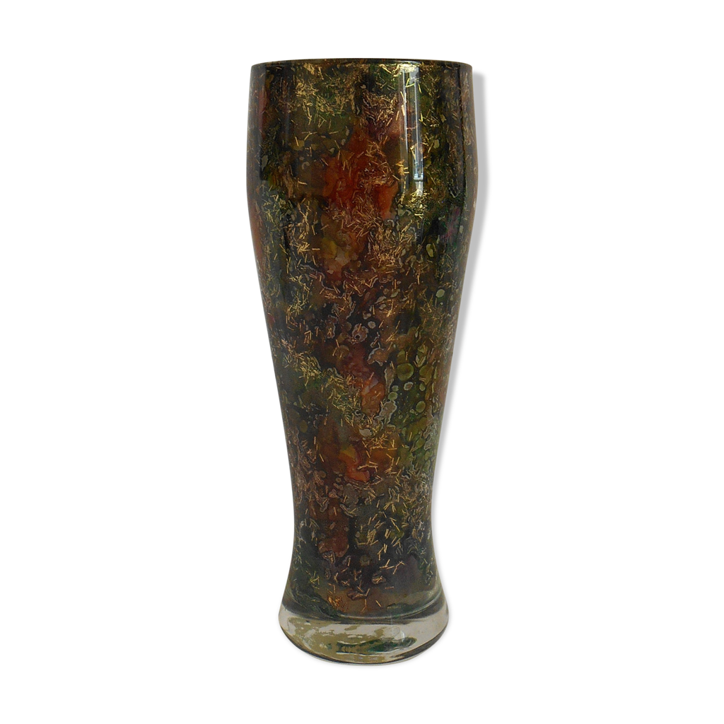 Vase laque line pièce unique - France