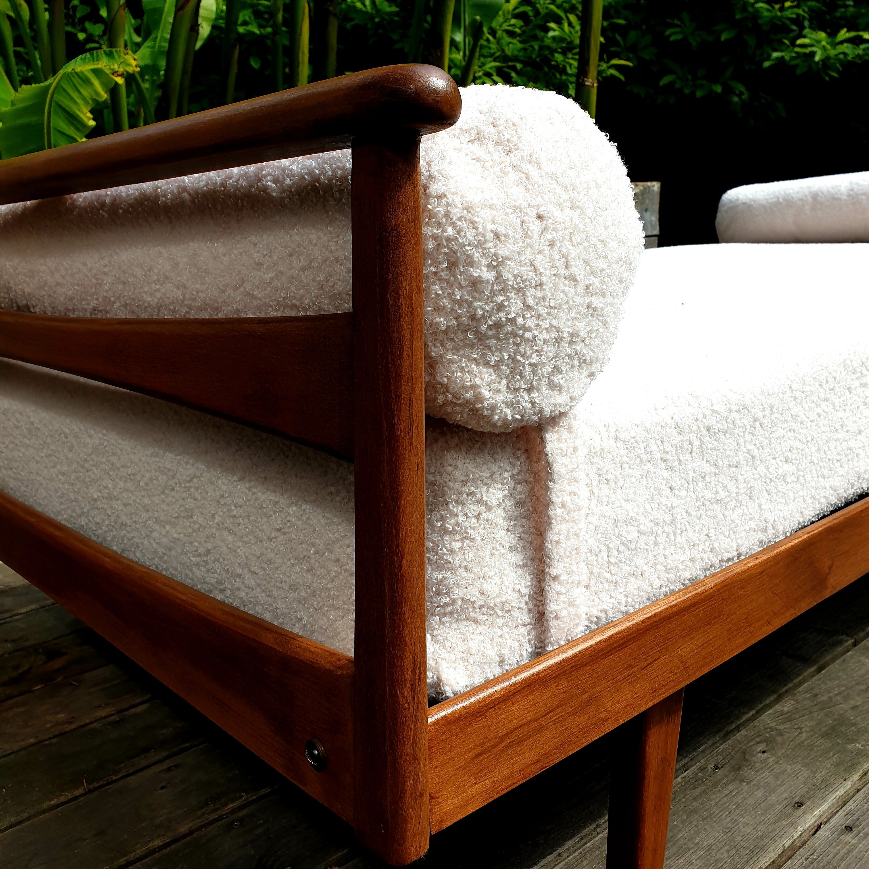 Vintage Scandinavian daybed sofa (bench) vintage 60s