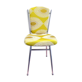 Re-carpeted vintage chair