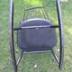 Black beech rocking chair, Stol Kamnik, 60s.