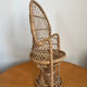 Emmanuelle vintage rattan plant holder