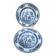 Set of 2 flat/semi-deep vintage plates Copeland England – Japonese-style decoration
