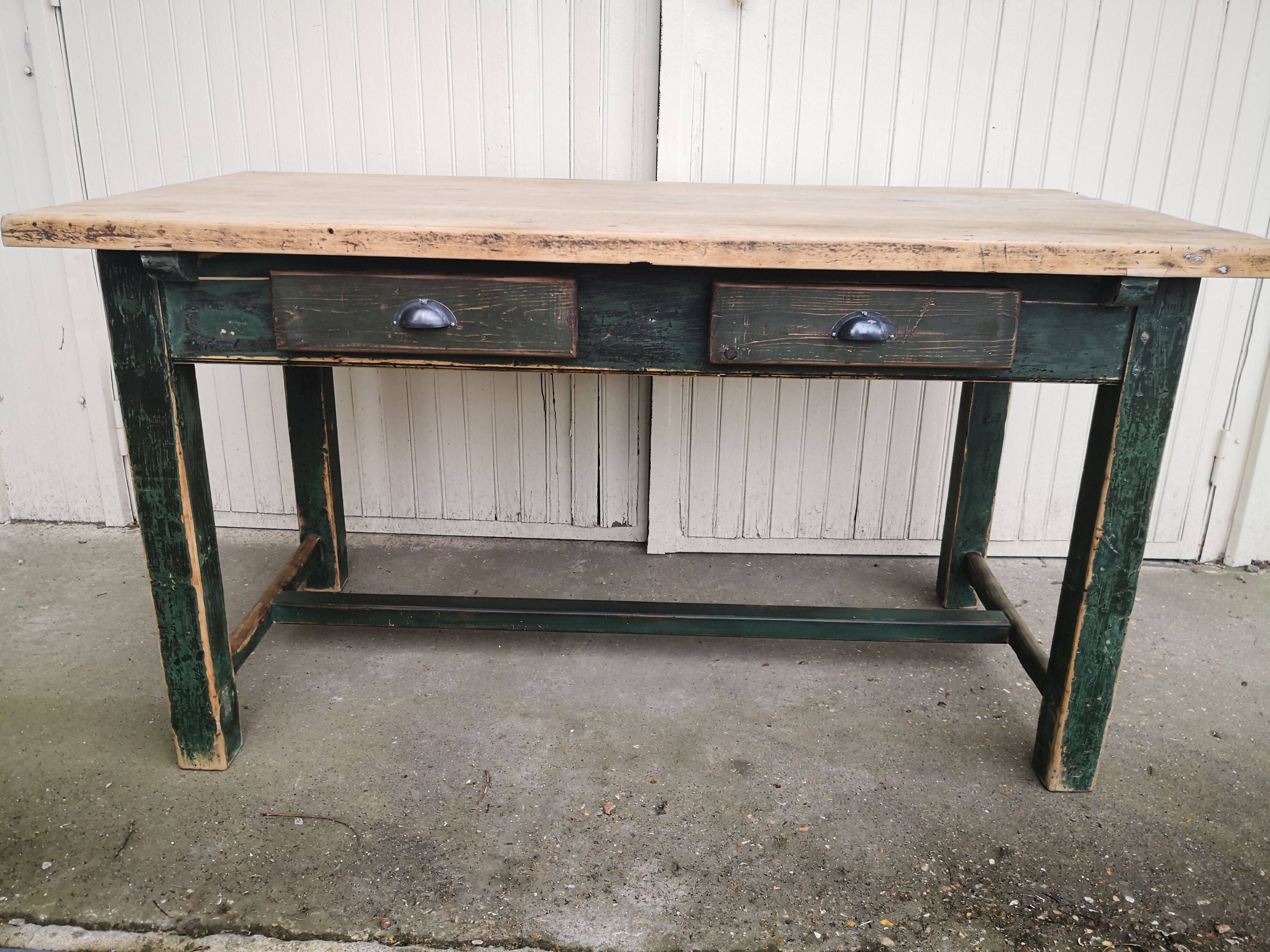 Vintage farmhouse table 1,50m, old