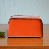 Red sheet metal matchbox