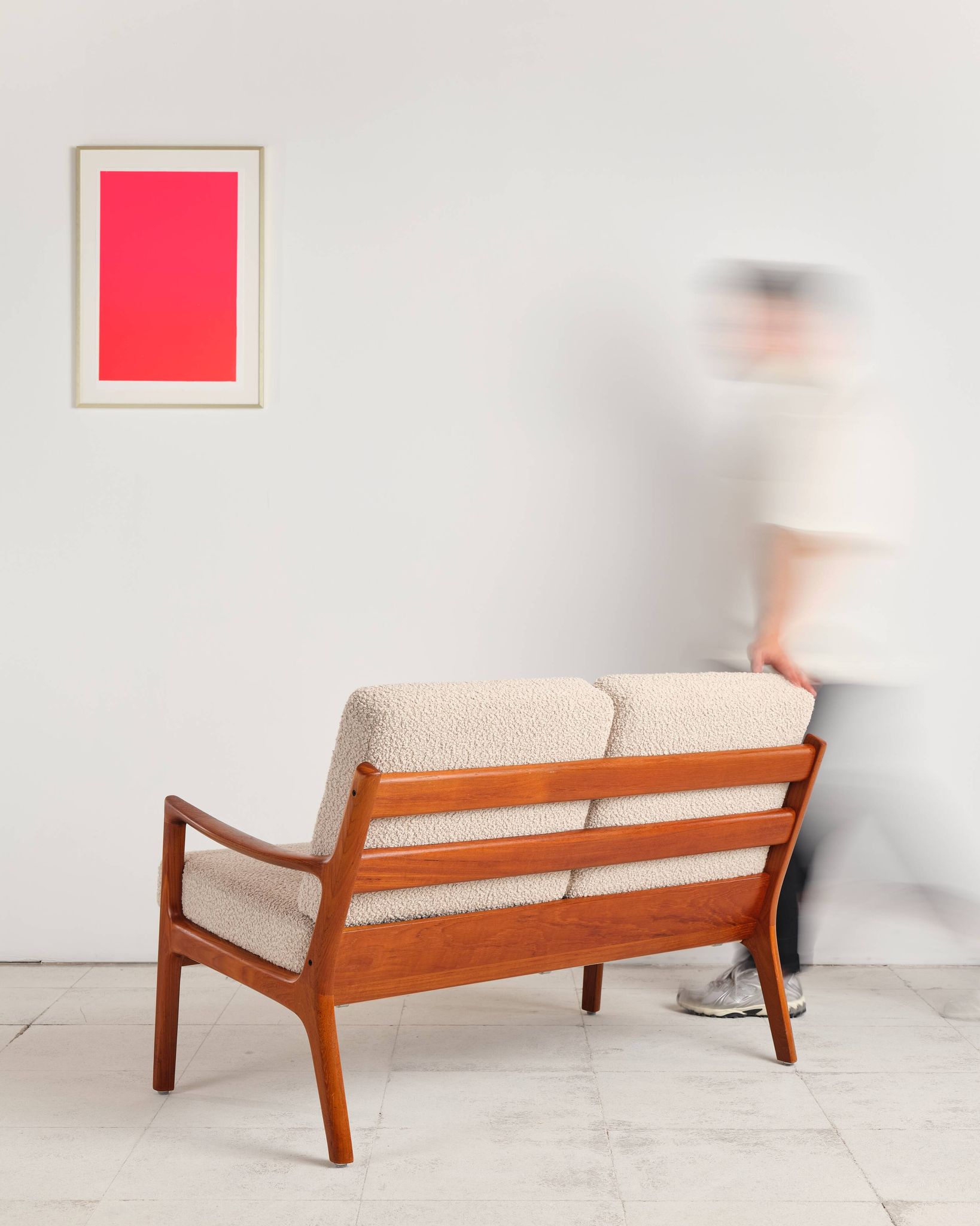 Sofa by Ole Wanscher for France & Son, Senator series, in teak.