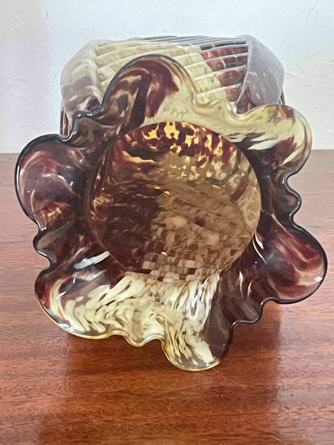 Pair of Clichy vases