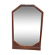 Wood mirror carved art deco 1930