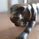 Statuette paper press panthère 70s