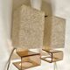 Paire d'appliques 70s en plexiglas