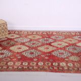 Vintage Moroccan Rug 179 x 305 cm - Berber Handmade Rug - Old Moroccan Rug