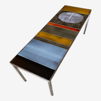 Roger Capron coffee table model Soleil