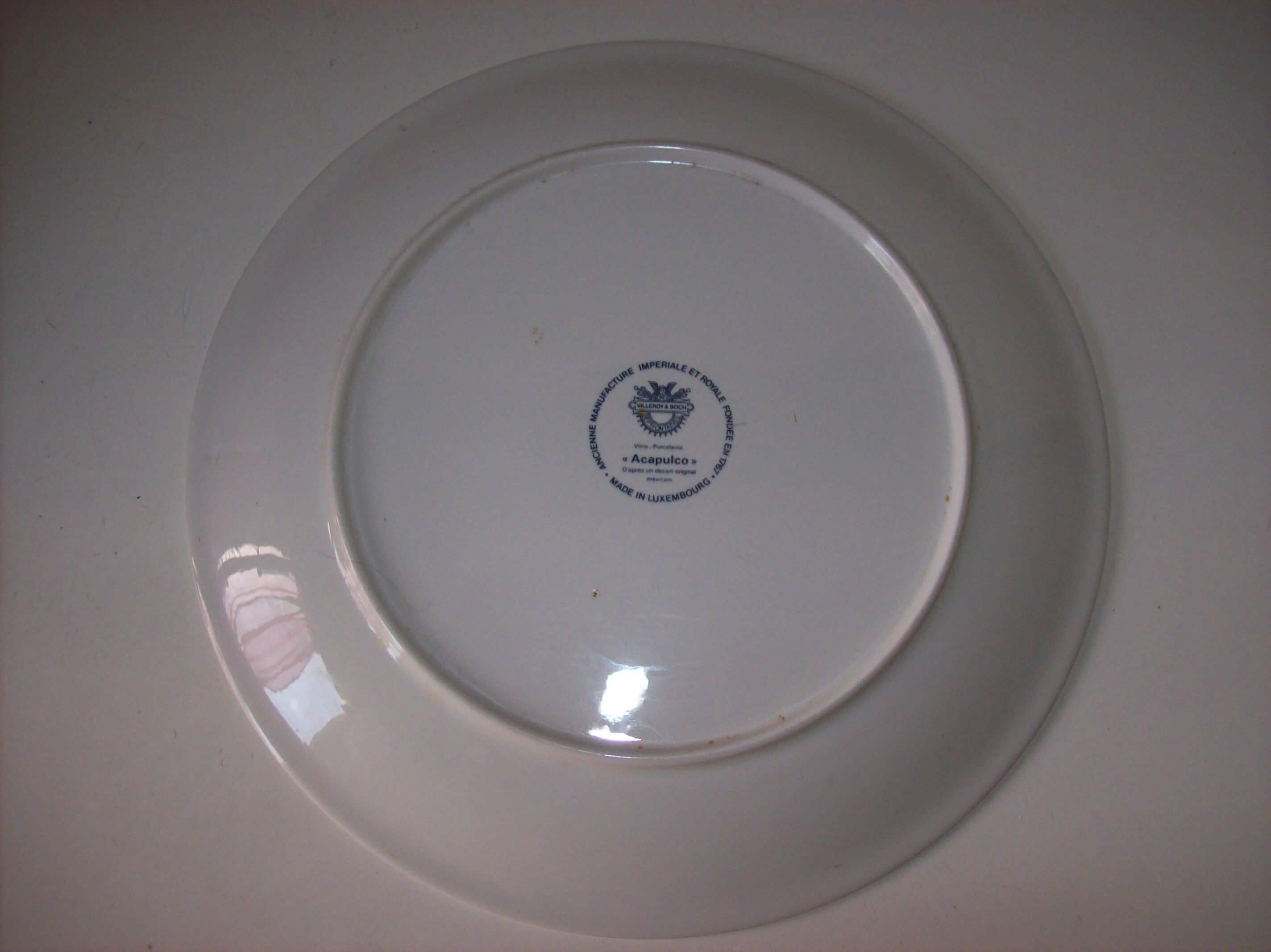 Flat plate Acapulco Villeroy and Boch