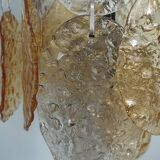 Vintage Murano Glass Disc Chandelier