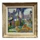 Pastel painting on wove paper Art Deco period around 1930