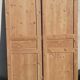 Paires de portes haussmanniens en pichepin bois brut