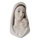 Vintage Italian wall ceramic Virgin and Child