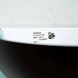 Memphis wall lamp from the 80s, Space Age uplight style.