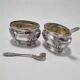 Pair of salt cellars