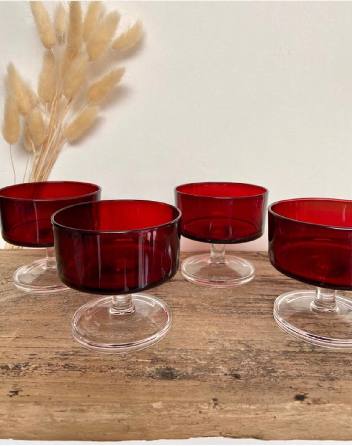 6 luminarc france cups