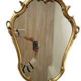 Vintage rococo style mirror 92X62 cm