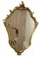 Vintage rococo style mirror 92X62 cm