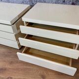 Pair of bedsides Jean Claude Mahey