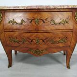 Curved chest of drawers louis XV